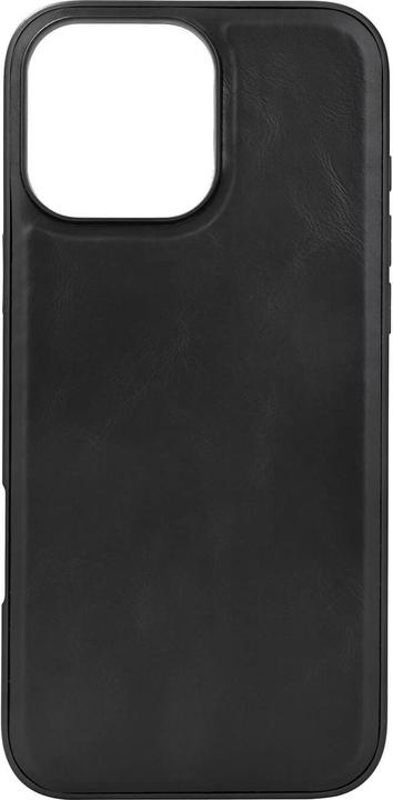 Buffalo Backcover Leder MagSeries iPhone 16 Pro Max Schwarz (Apple iPhone 16 Pro Max)