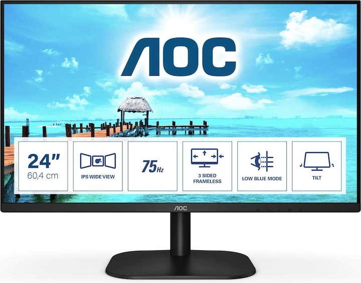 AOC 24B2XH (1920 x 1080 pixels, 24")