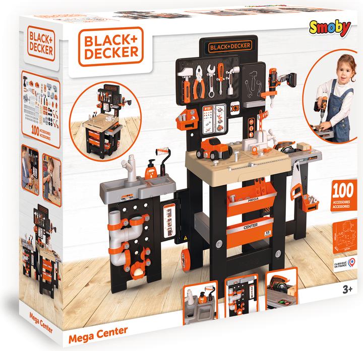 Smoby Black+Decker Mega Centrum