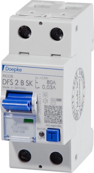 Produktbild Doepke Fehlerstromschutzschalter
