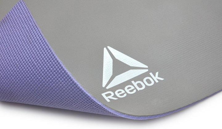 Actual product image Reebok Double Sided 6mm Yoga Mat/Grey, RAYG-11060PLGR (6 mm)