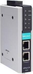 Moxa NPORT IA-5250 - 2-port RS-232422485 device server with 2 10100BaseT(X) ports (RJ45 connections) (Rack Server)