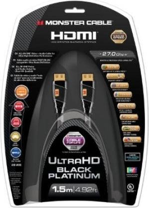 Actual product image Monster Black Platinum (1.50 m, HDMI)