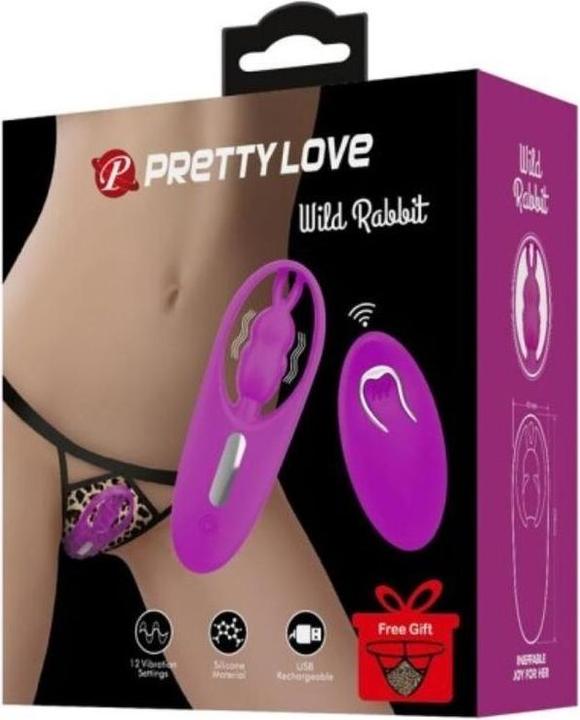 Actual product image Pretty Love Vibro Egg "Wild" with remote control