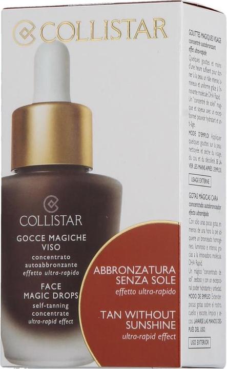 Actual product image Collistar Magical face serum (Self tanning serum, 30 ml)
