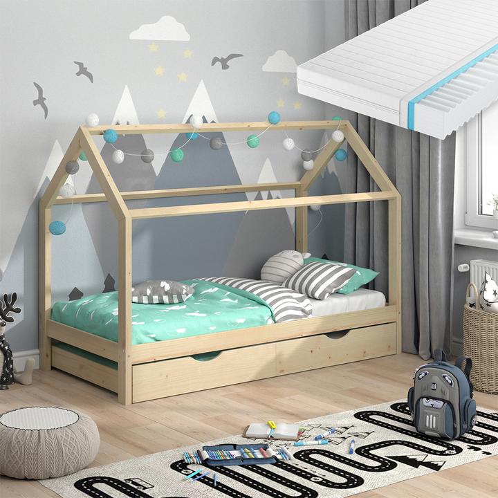 Produktbild VitaliSpa Hausbett Wiki (90 x 200 cm)