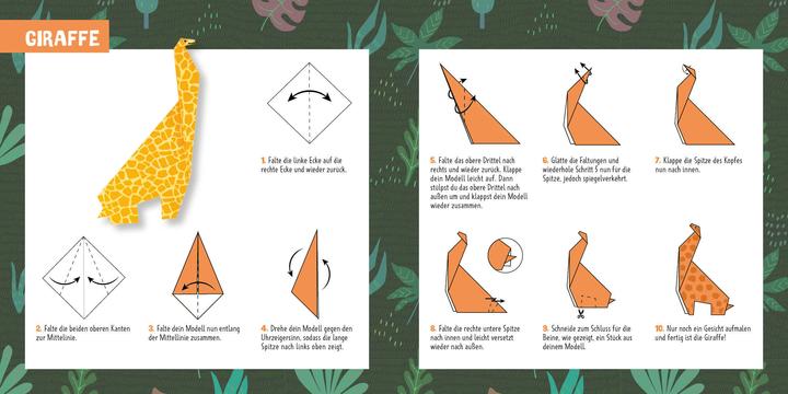 Actual product image 88 x Origami Kids - Wild Animals