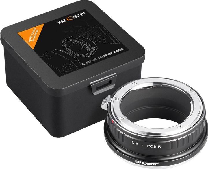 Produktbild K&F Concept High Precision Lens Adapter Mount, NIK-EOS R