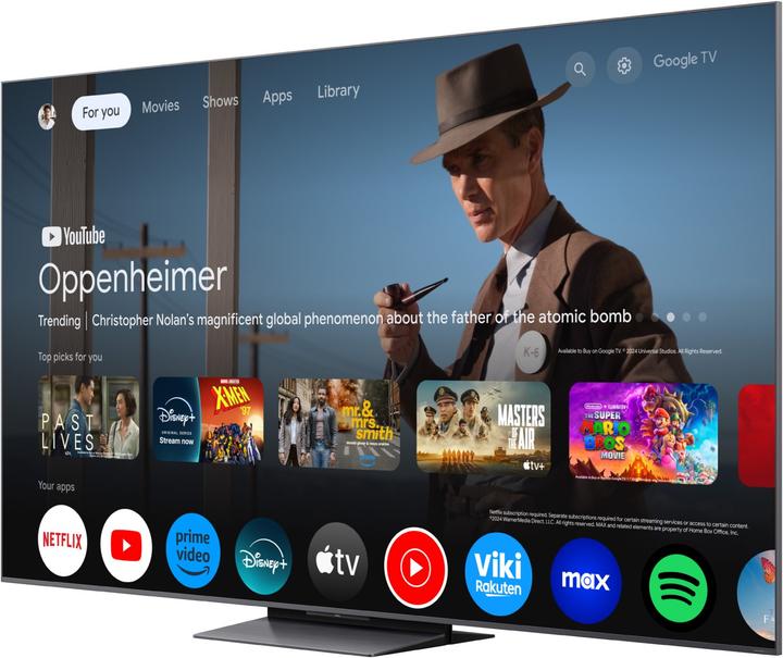 Immagine prodotto TCL Smart TV 85C8K UHD 85" ULED HDR10 Google Assistant QLED (85", QLED, UHD)