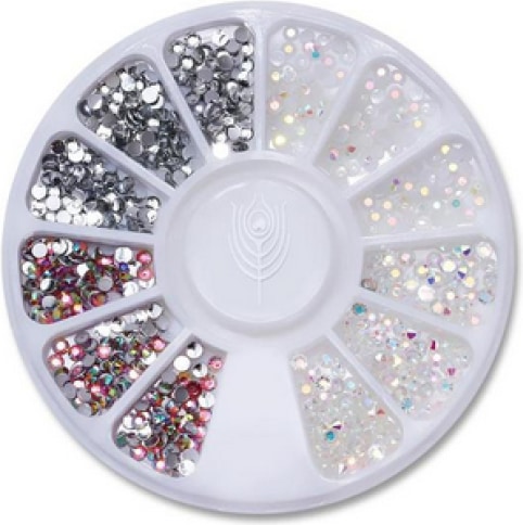 Nagellack24 Strasssteine Mix (Multicolor)