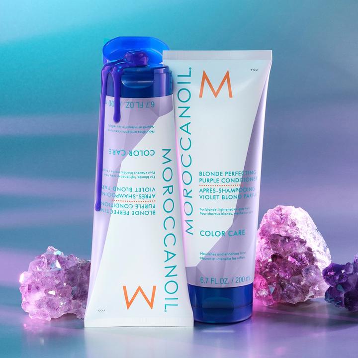 Produktbild Moroccanoil Color Care Blonde Perfecting Purple (200 ml)