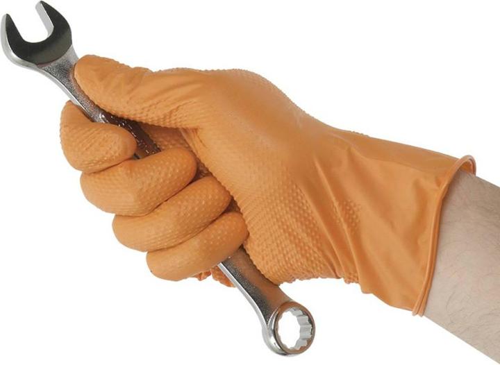 Immagine prodotto Kunzer TIGER GRIP M 100 pz. Guanto monouso in nitrile Taglia (guanti): M EN 374 (M)