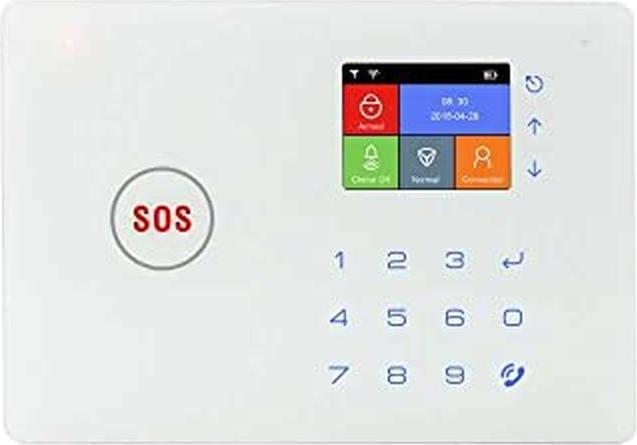 Image du produit LifeBox Alarme sans fil maison WiFi et GSM - Kit 4 détecteurs infrarouges et d'ouverture