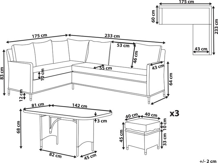Produktbild Beliani Lacona