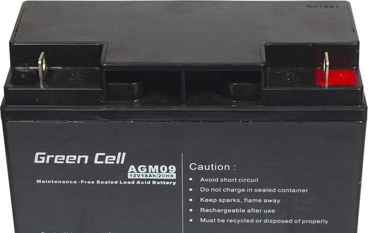 Image du produit GreenCell AGM09 (12 V, 18 Ah)