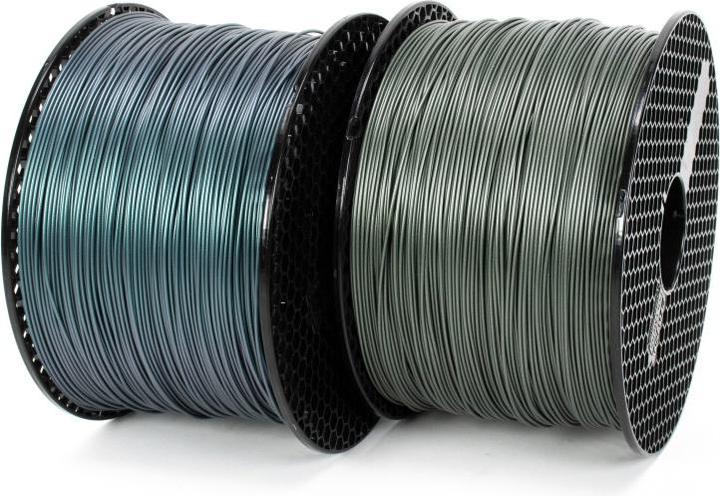 Produktbild Prusa Prusament PLA Recycled 2kg (PLA, 1.75 mm, 2000 g, Grün, Grau, Schwarz)