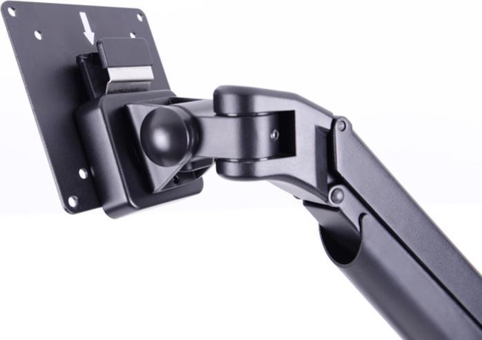 Image du produit Multibrackets Bras de levage à gaz de table + traverse Duo (Tables, 32", 10 kg)