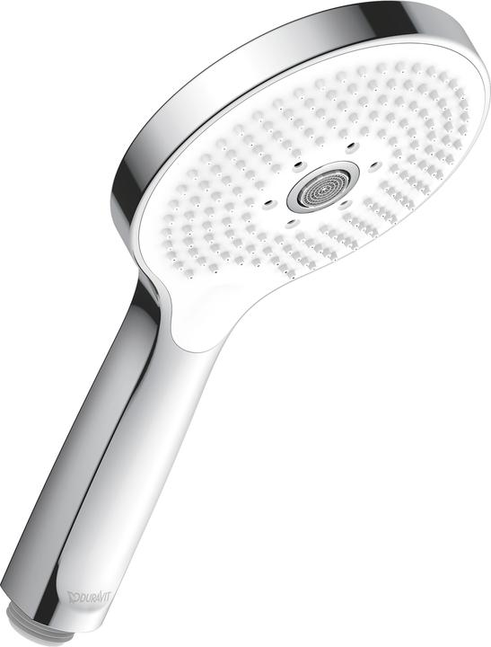 Duravit Hand shower 120 3 jet Click! MinusFlow chrome / white (3 Beam types, 9 l/min)