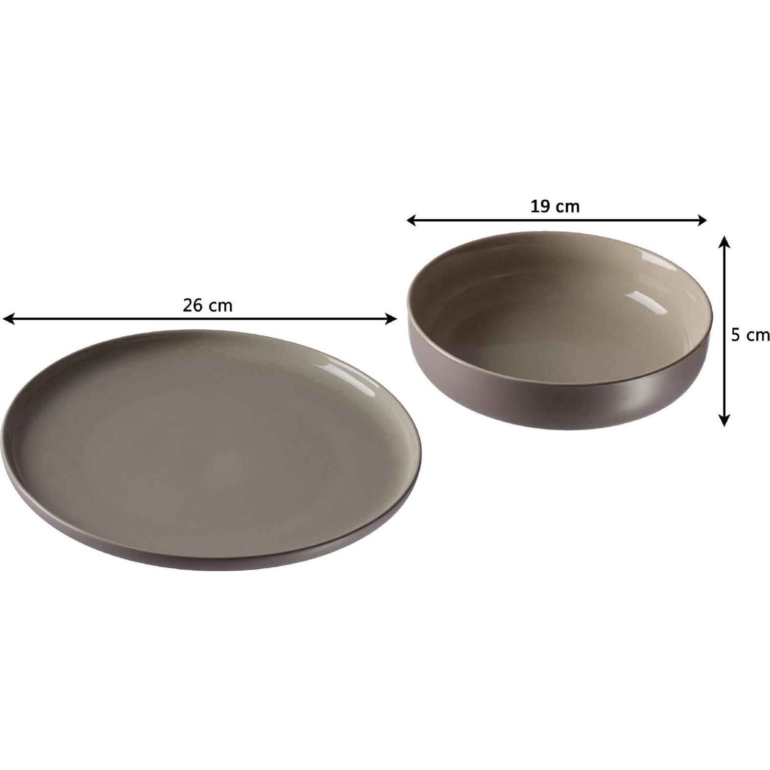 Thumbnail - Ritzenhoff & Breker, Geschirrset, Jasper (8 Stück)