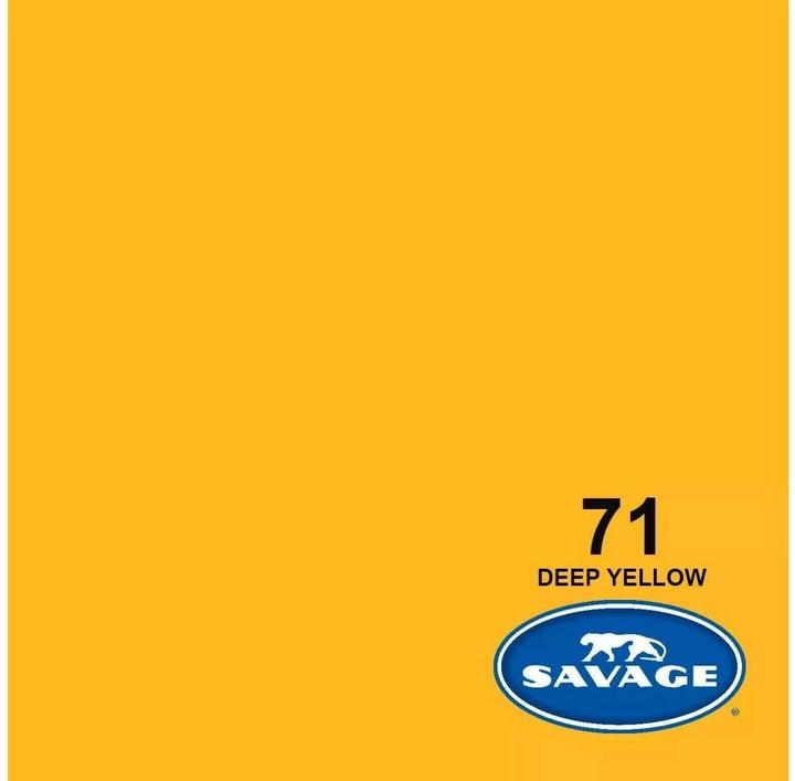 Actual product image Savage Background 2.72 x 11 m Yellow (272 cm)