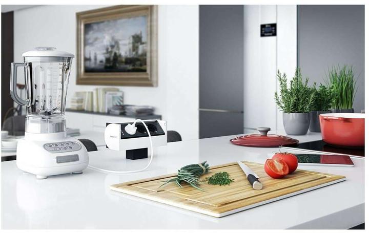 Image du produit IB Connect PRISMA Unité de prise blanche 1x type 13 1x USB-C 60W (1 x, Type 13, USB-C)