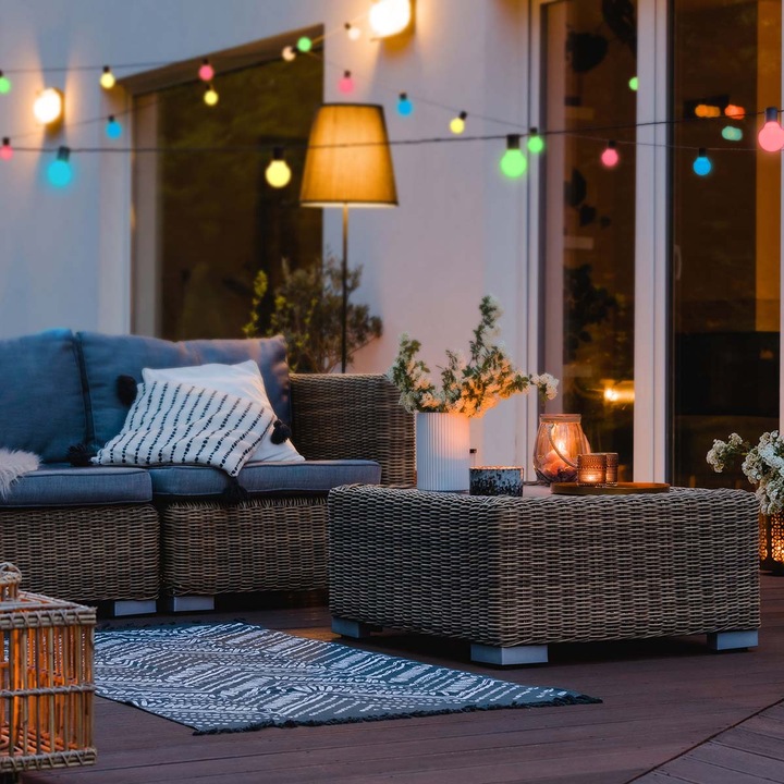 Image du produit Nedis SmartLife Décoratif LED Wi-Fi RGB 10 LED"s 9.00 m Android™ / IOS (9 m)