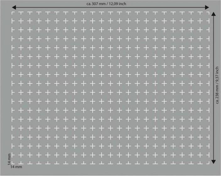 Image du produit Feldherr FS030R - Insert en mousse quadrillée pleine taille de 30 mm (Matières plastiques, Mousse)