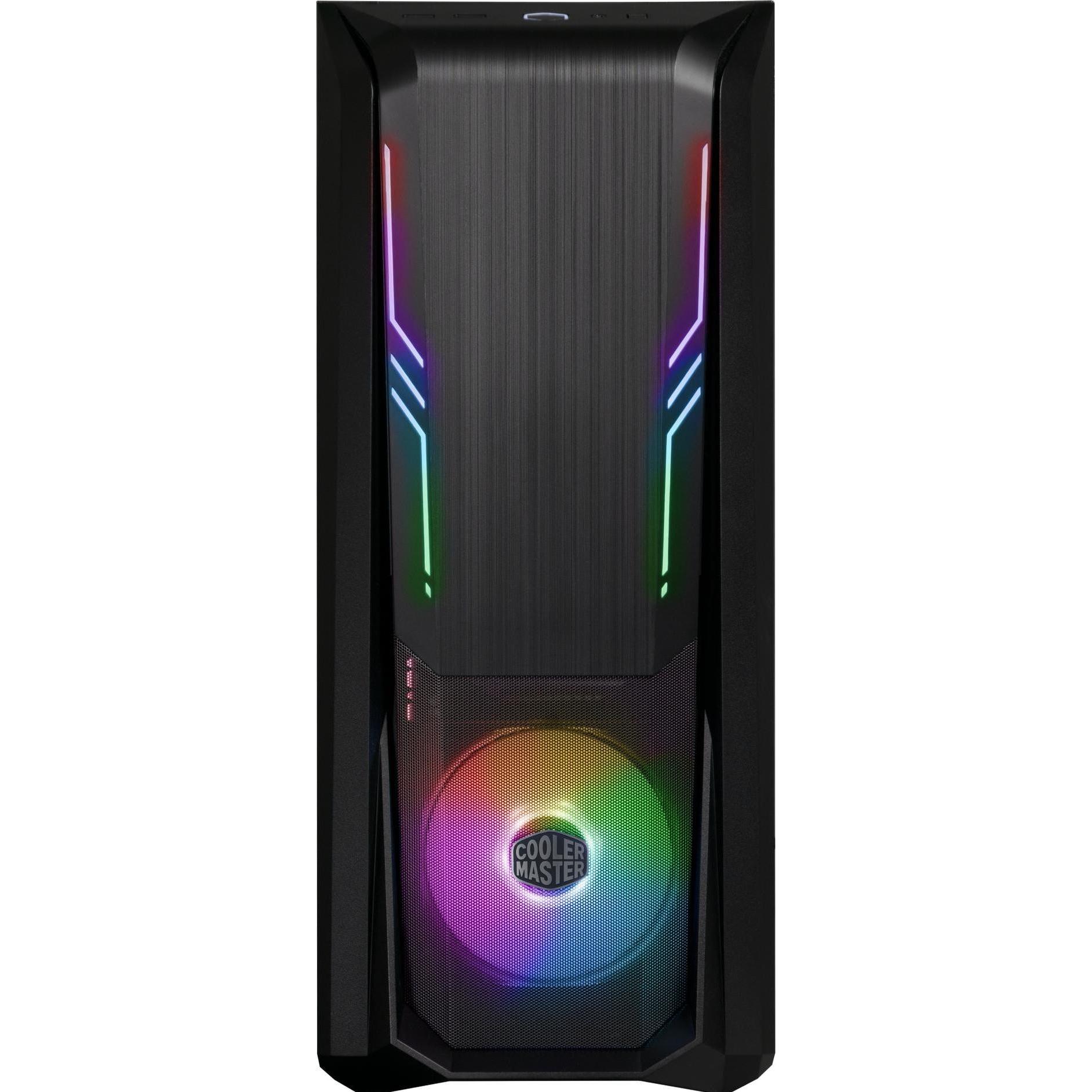 Thumbnail - Cooler Master MasterBox 500 (ATX, mATX, Mini-ITX, E-ATX), PC Gehäuse, Schwarz