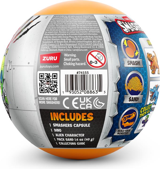 Actual product image Smashers - Dinos Vs Aliens Planet S1 (74155GQ1)