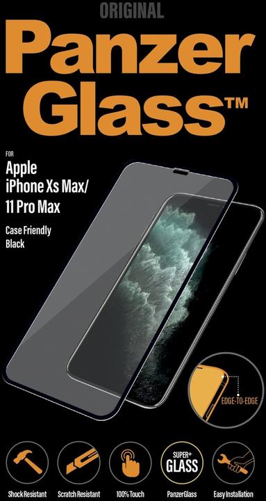Produktbild PanzerGlass Edge to Edge (1 Stück, Apple iPhone 11 Pro Max, Apple iPhone XS Max)