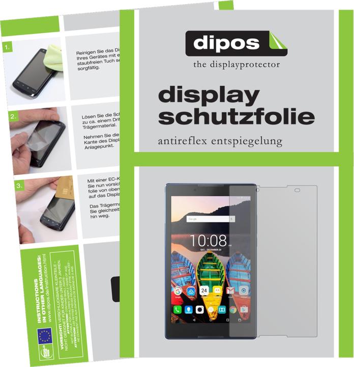 Produktbild Dipos Displayschutzfolie Antireflex (2 Stück, Lenovo Tab 3 8)