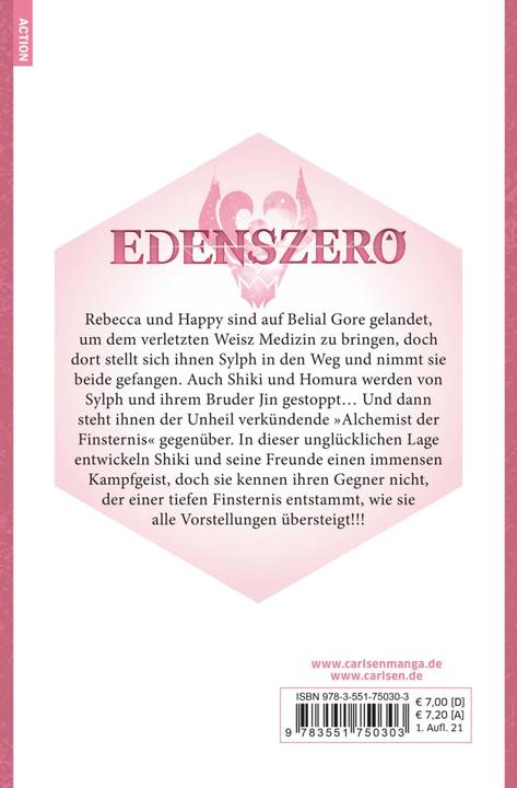 Produktbild Edens Zero 10 (Deutsch, Hiro Mashima, 2021)