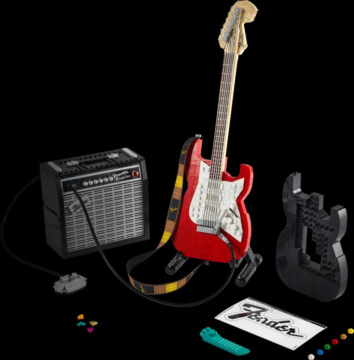 Image du produit LEGO Fender Stratocaster (21329, LEGO Ideas, LEGO difficiles à trouver)