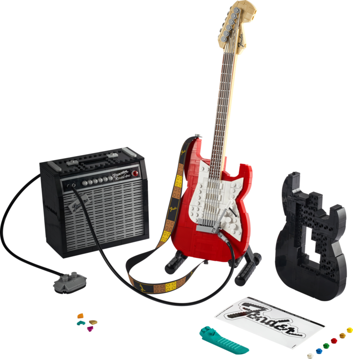 Produktbild LEGO Fender Stratocaster (21329, LEGO Ideas, LEGO Seltene Sets)