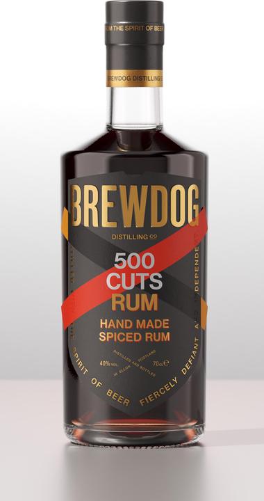 BrewDog 500 Cuts Spiced Rum (1 x 70 cl)