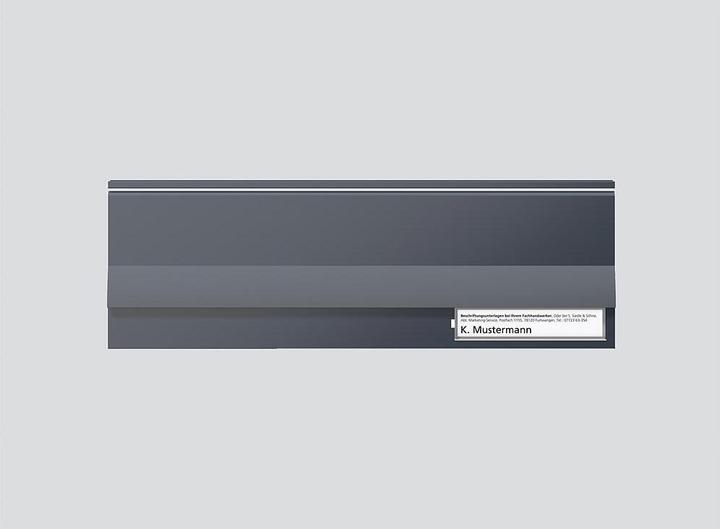 Actual product image Siedle Letterbox flap BE 611-3/1-0 AG anthracite grey
