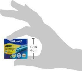 Immagine prodotto Pelikan 4001 Tp/6 (Turchese, 6 pz.)