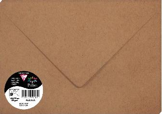 Pollen Packung mit 5 Umschlägen C5 162x229 120g/m2 - Kartonbraun (162 x 229 mm, 760 x)