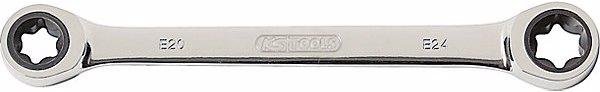 Actual product image KS Tools GEARplus double ratchet ring wrench (10 mm, 12 mm)
