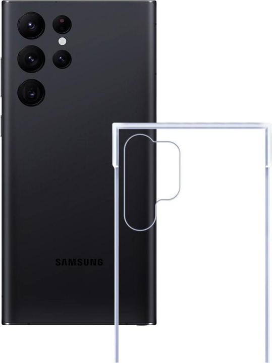 Actual product image 3MK Case Just20g Clear Case do Samsung Galaxy S23 Ultra (Samsung Galaxy S23 Ultra)