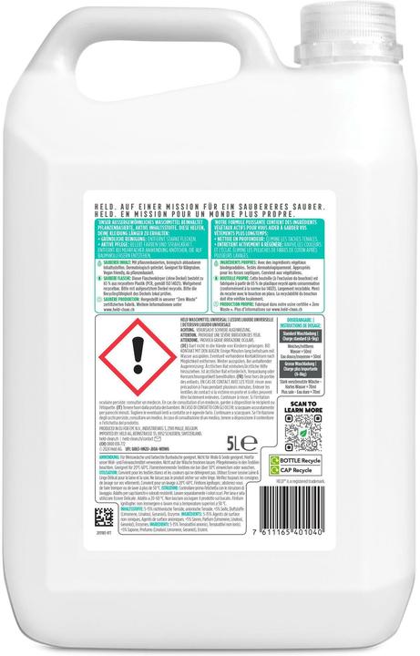 Image du produit Held Universel (100 Cycles de lavage, Liquide)