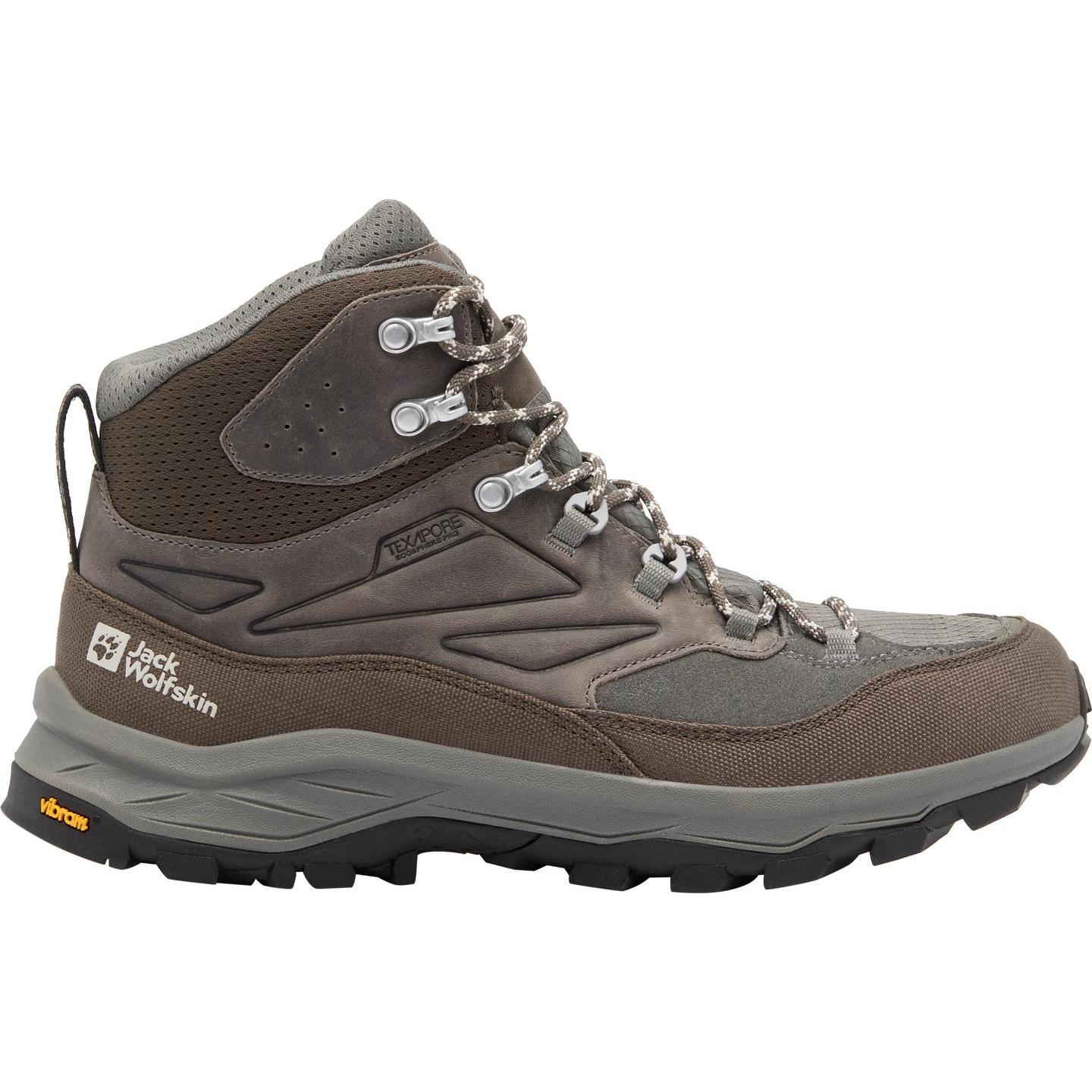 Jack Wolfskin, Herren, Wanderschuhe, Cyrox Texapore Mid M (47.5), Grau