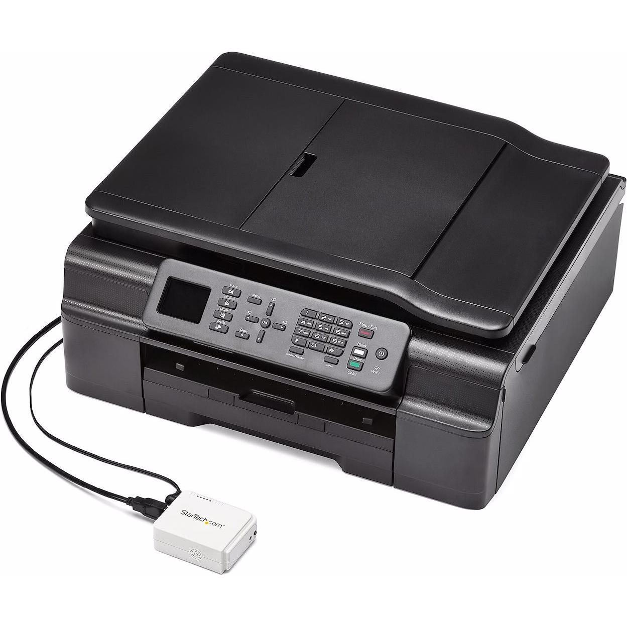 Thumbnail - StarTech Wireless-N Druckerserver, Druckerserver