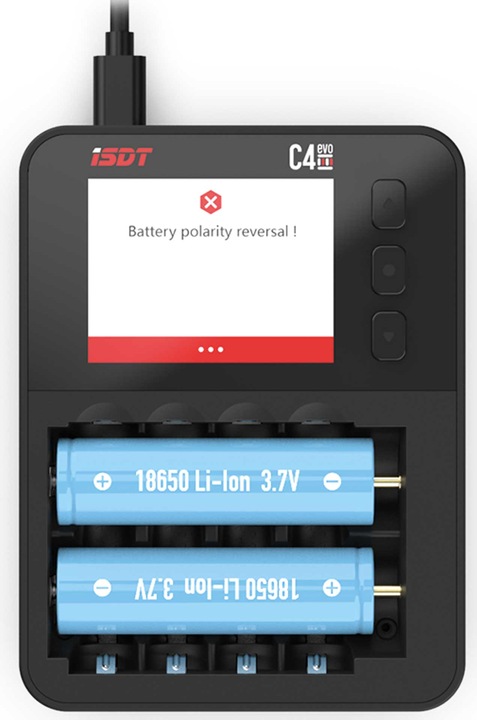Actual product image Isdt C4 EVO Smart AC Charger