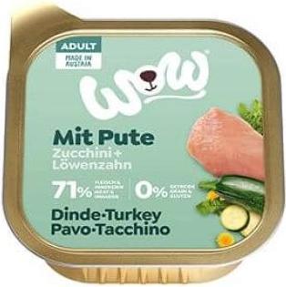 Image du produit WOW Adult dinde & courgette (Adulte, 6 pcs, 400 g)