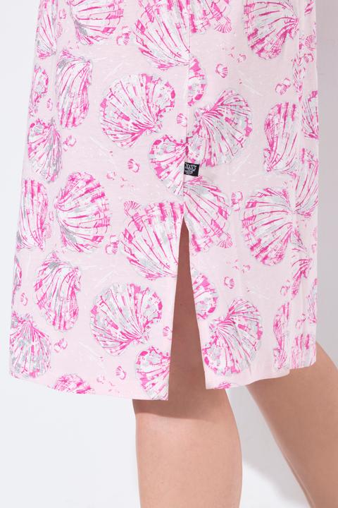 Actual product image Ulla Popken 2 Pack of Sleep Tees- Seashell Print (46, 48)