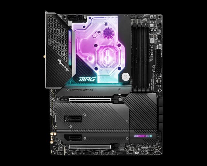Actual product image MSI MPG X570S Carbon EK X (AM4, AMD X570, ATX)