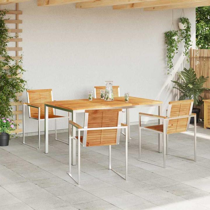 Produktbild vidaXL Outdoortisch-Set (90 x 90 x 75 cm)
