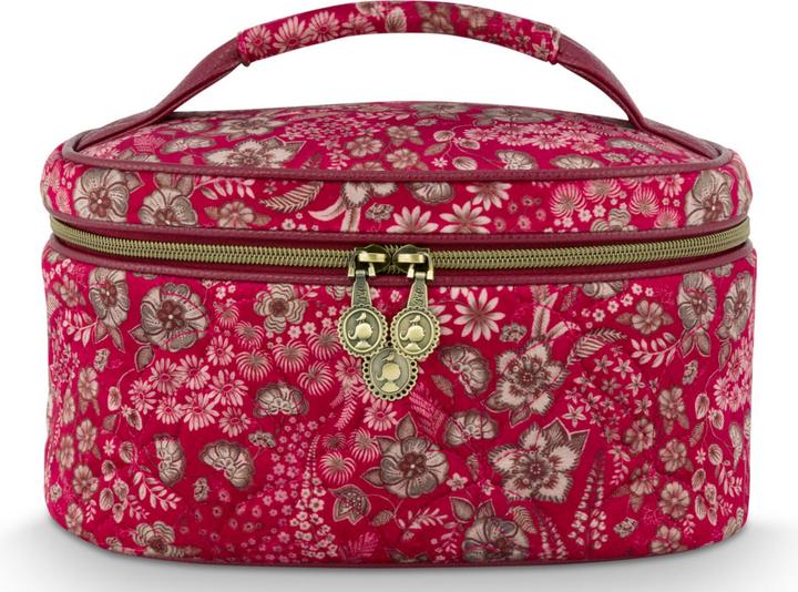Produktbild PIP Studio Cleo Kosmetiktasche gesteppt Daisy Dreams rot 26cm