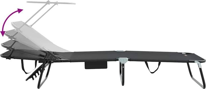Actual product image vidaXL Klappliege (190 cm)